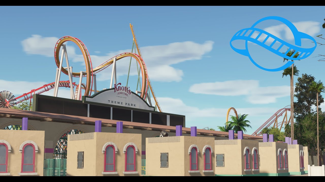 planet coaster knotts berry farm update 4k