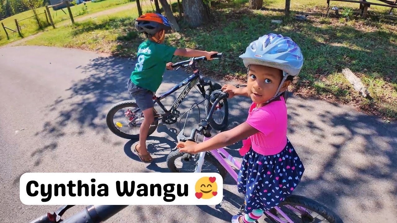 Cynthia wants to ride bikes 🥰