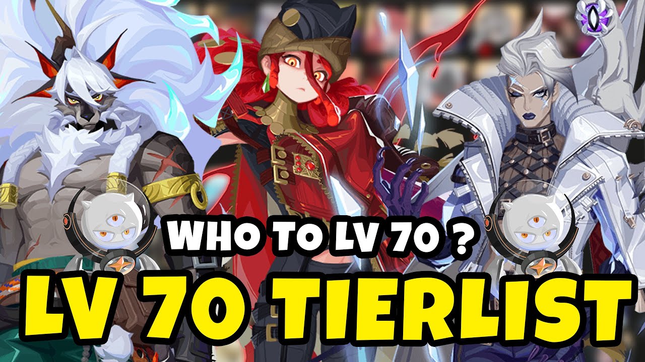WHO SHOULD YOU LV 70 FIRST TIERLIST | LV 70 TIERLIST |  DISLYTE