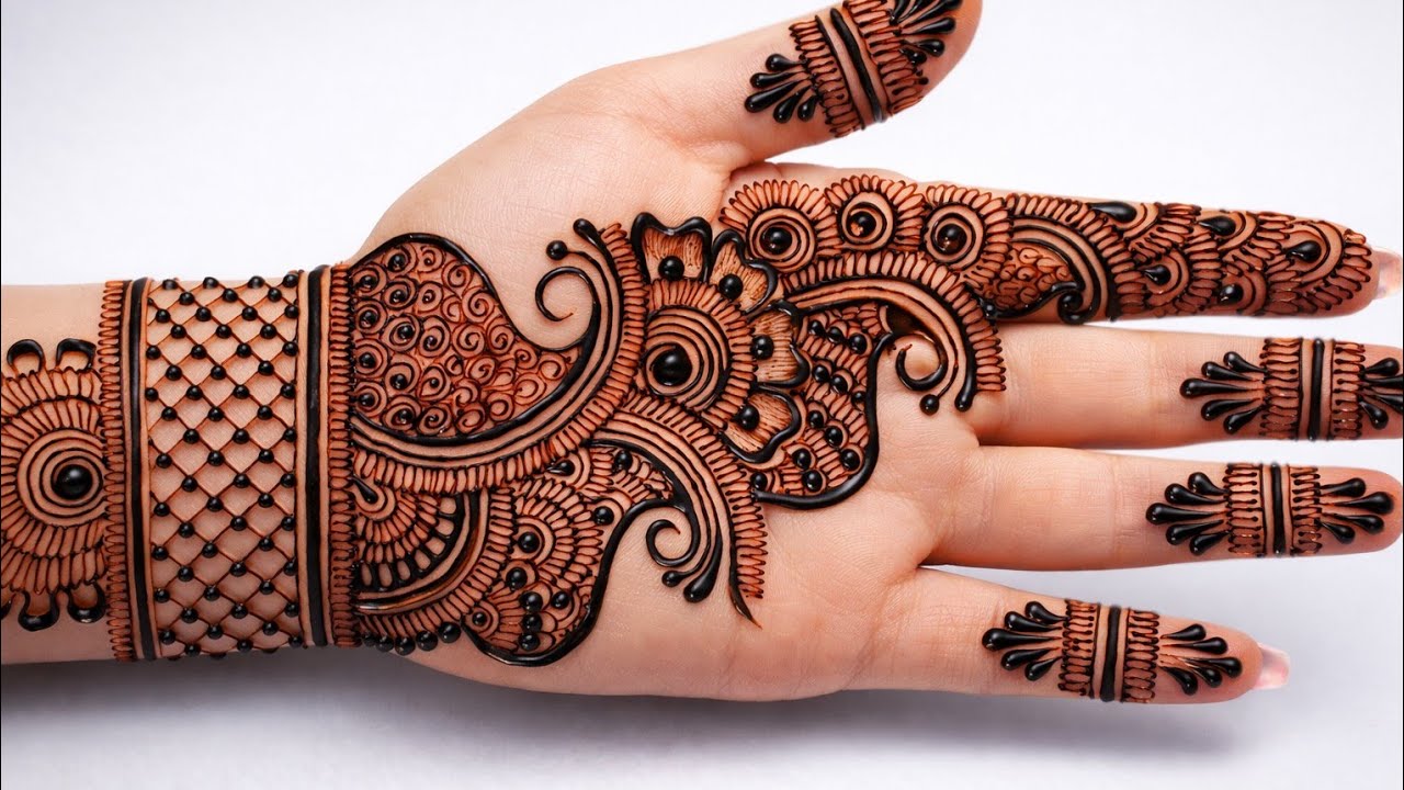 Very beautiful stylish back hand mehndidesign |Eid special Mehndi design |mehndi ka design |Mehndi