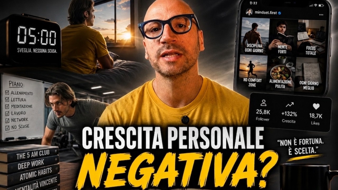 Perch&eacute; la crescita personale ti sta rovinando la vita (e come evitarlo)