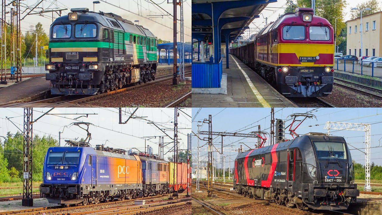 M62-0023 FDM-REW, duet PCC Intermodal, M62M Rail Polska i inni | Tarnowskie Góry
