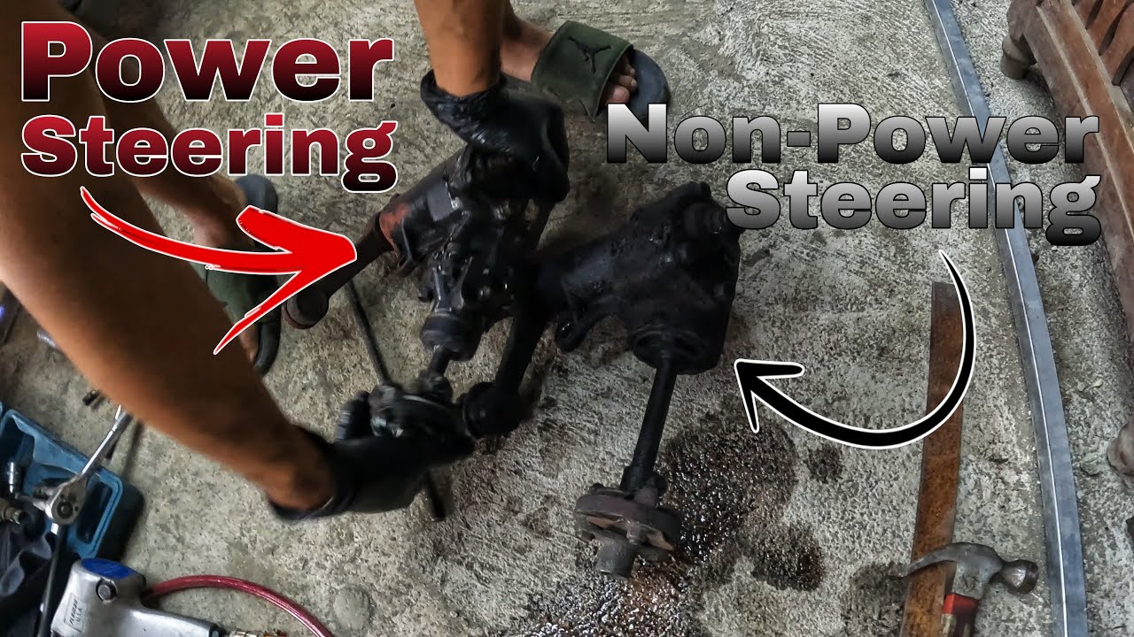 How to Install or Upgrade Power Steering | Mazda B2200 Project Car