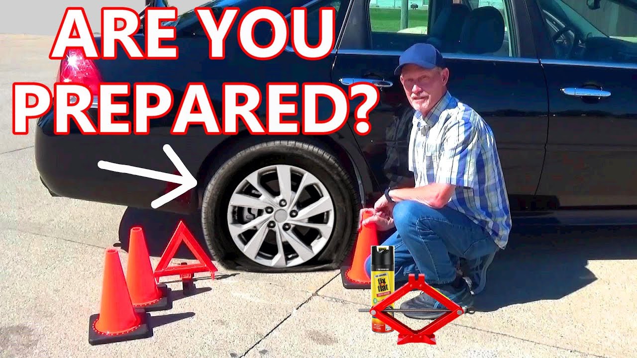 Are You Prepared If You'd Have A Flat Tire Out On The Road? What You Need To Do It Quickly & Safely