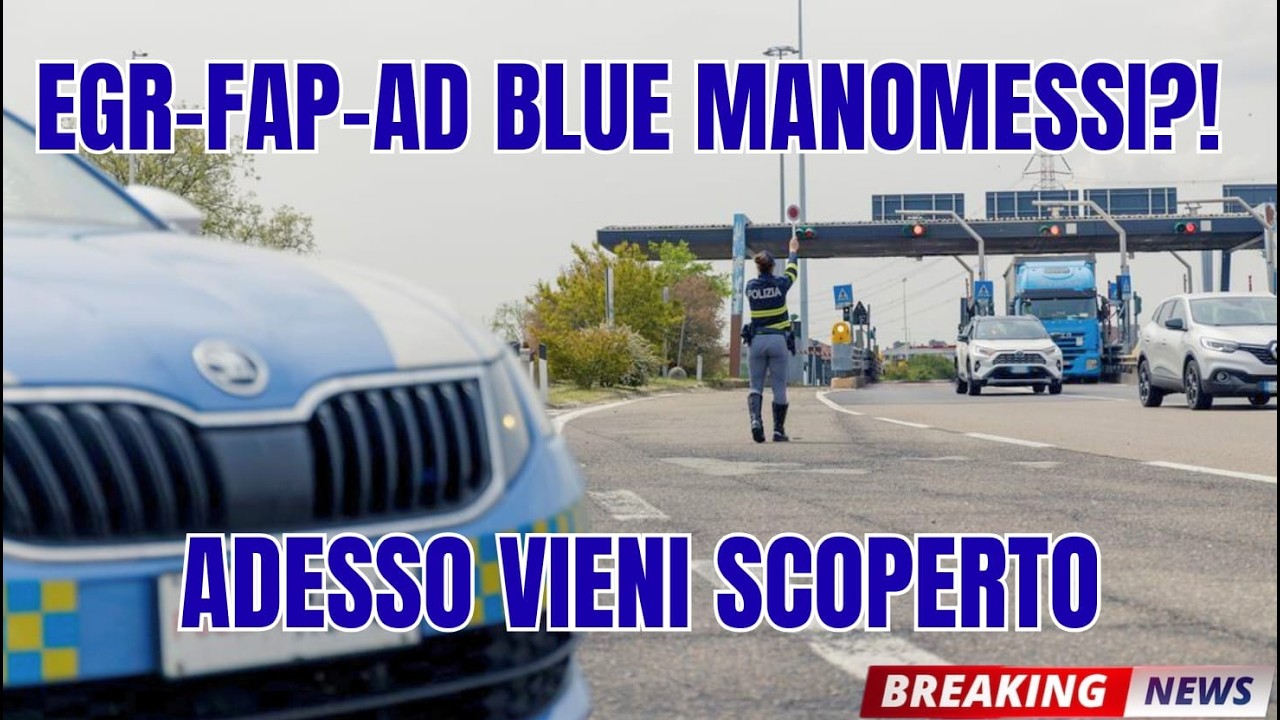 ⚠️🚨 FAP, ADBLUE, EGR manomessi? ORA la Polizia Stradale TI SCOPRE! PARLIAMONE...