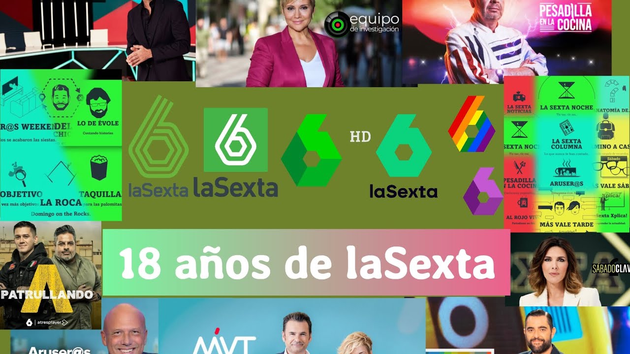 18 años de laSexta