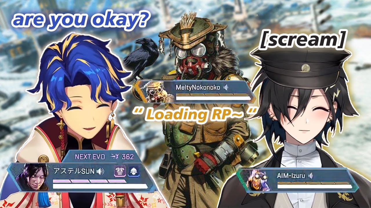 When Astel and Izuru open VC on Random Ranked Match ǀ Holostars