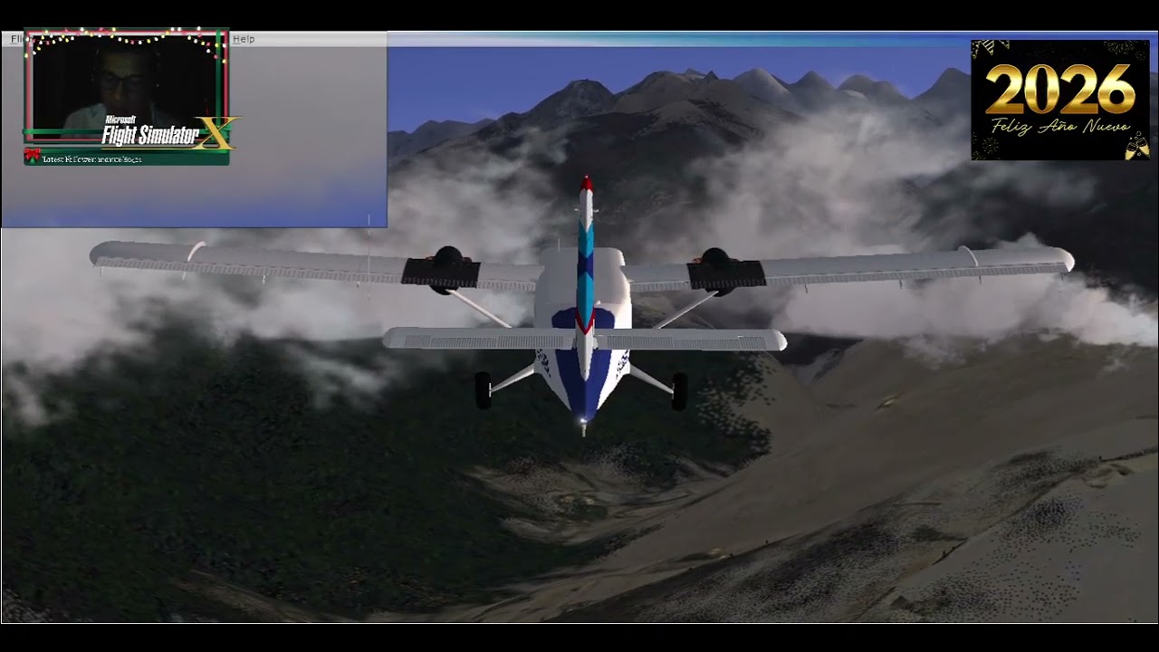 FSX Vuelo VFR entre Lamindada VNLD a Lukla VNLK Nepal con DHC-6 Twin Otter. Saludos a Baroncito86