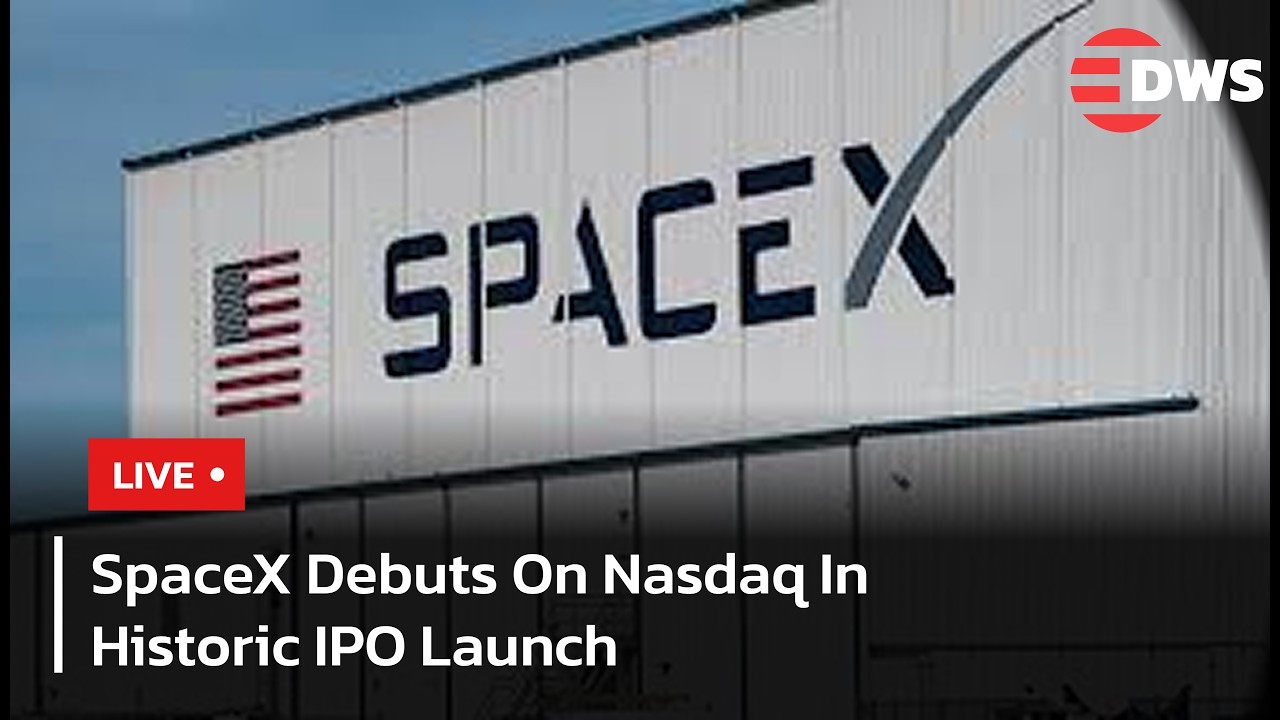 LIVE: SpaceX Makes History On Wall Street As Shares Begin Trading On Nasdaq | DWS News | AC1F