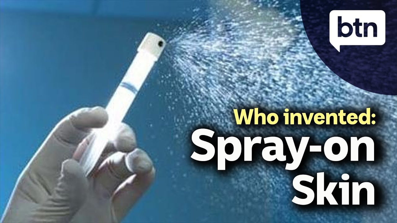Who Invented Spray-on Skin? - Behind the News