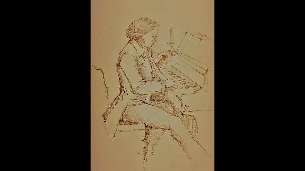 Beethoven:   Sonata no. 18  op. 31 no. 3  in C minor  