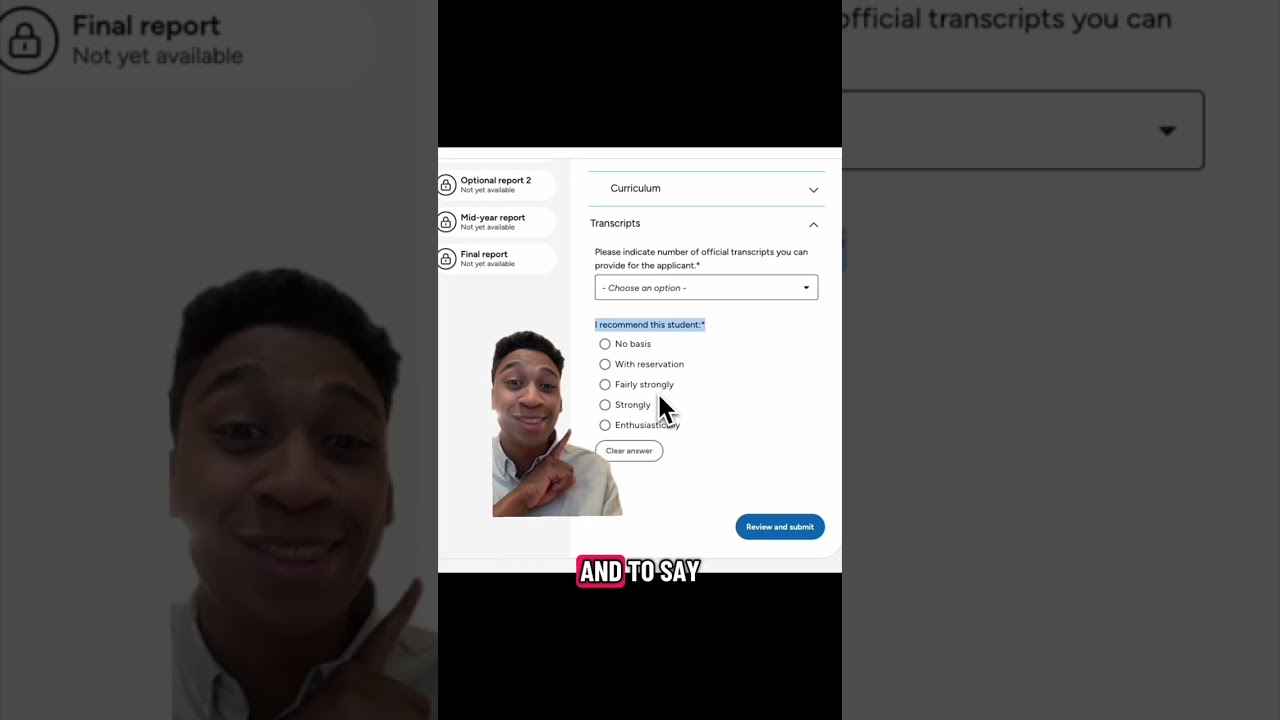 Counselor Common App