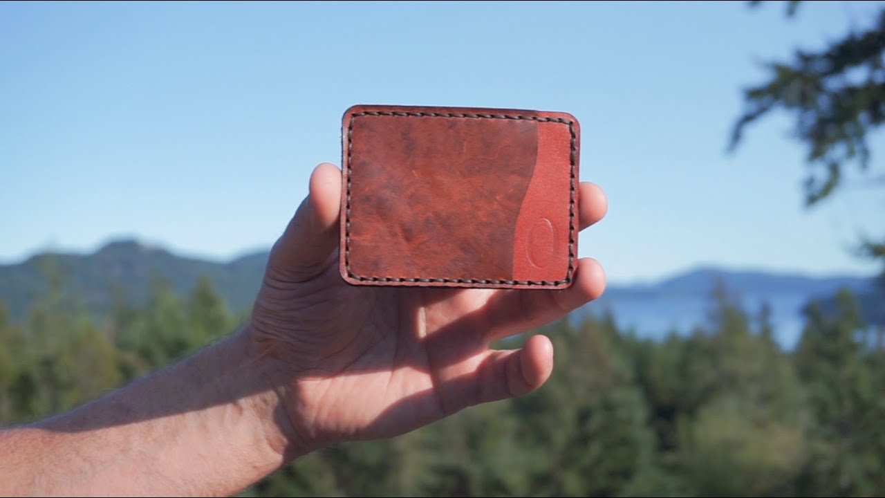 Cascade Minimal Wallet - How To Assemble Walkthrough and Guide - from Orcas Island Leather Goods