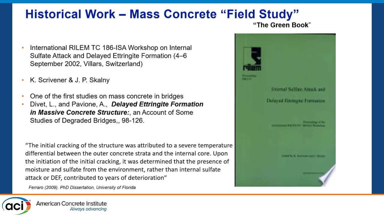 Development of an Accelerated Test Method for Determination of Delayed Ettringite Formation (DEF)