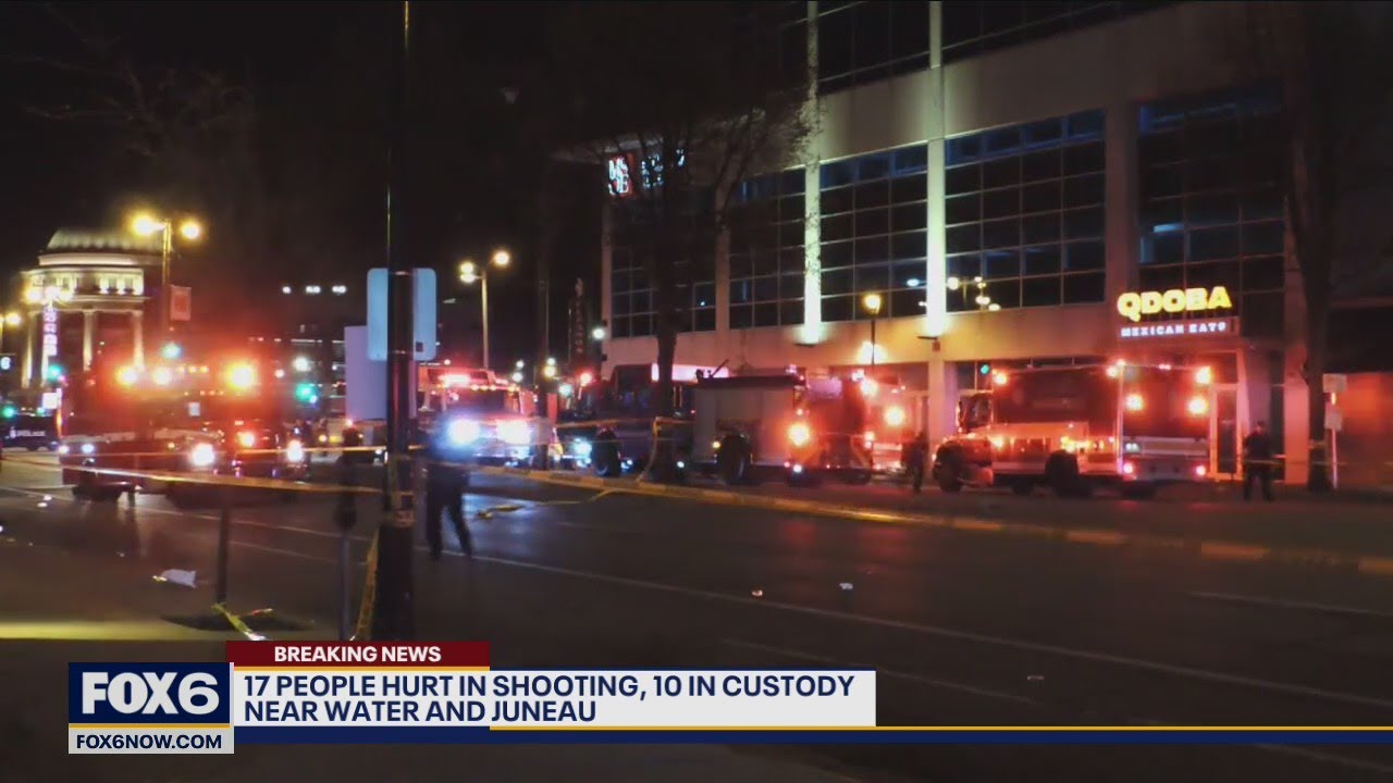 Milwaukee shooting on Water Street leaves 17 injured | FOX6 News Milwaukee