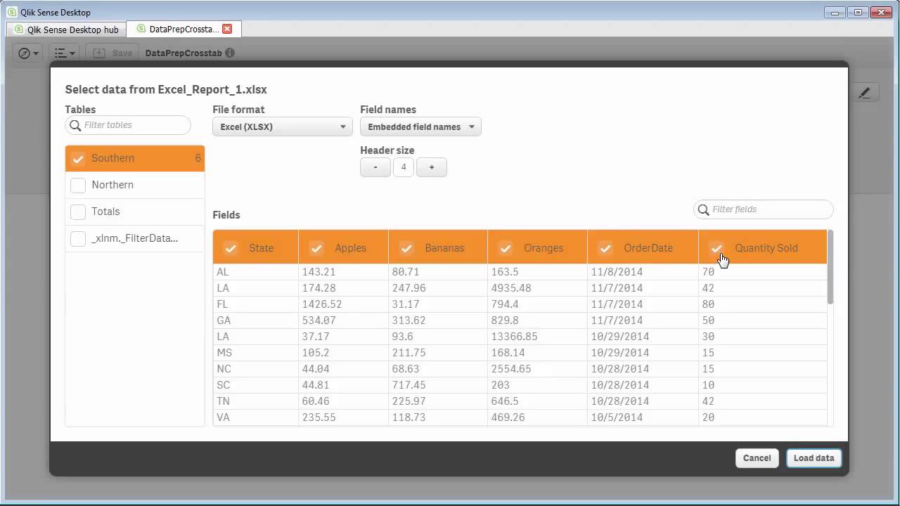 The Power of Qlik Script - Reshaping Data Using Crosstable