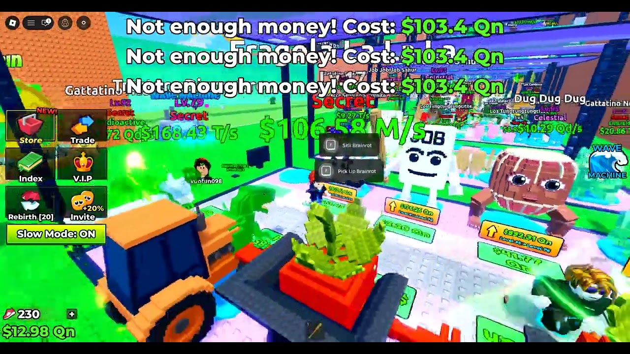 escape the tsunami for brainrots!