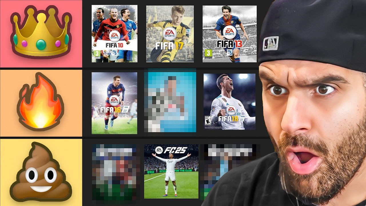 Рейтинг всех игр серии FIFA от лучшей до худшей за всю историю.