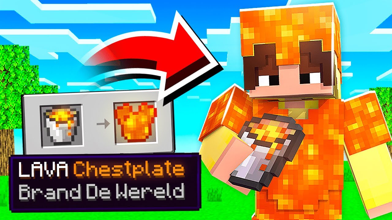 Minecraft, Maar je kunt LAVA ARMOR maken...