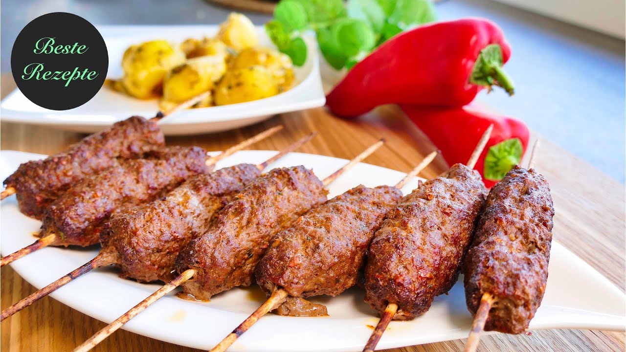 Лучшие шашлычки из мясного фарша❗️Аданские шашлычки, легкие и вкусные для шашлыка!