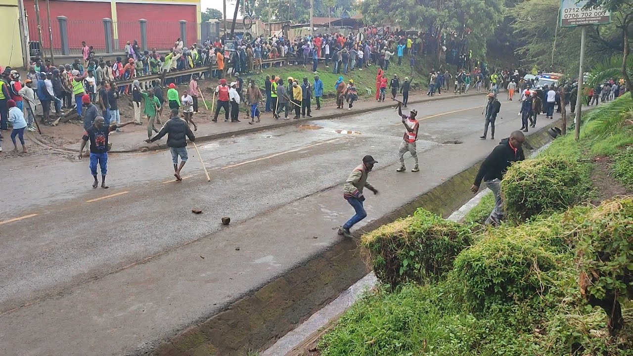 Meru turned cha0tic but Brave Rigathi Gachagwa Did this In his Grand entry 🔥