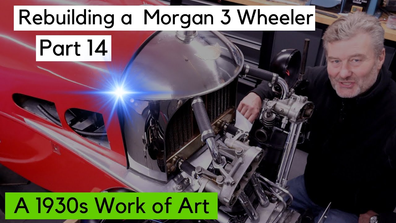 Сборка трёхколёсного автомобиля Morgan 1930-х годов с Найджелом Дином. Часть 14. Установка систем...