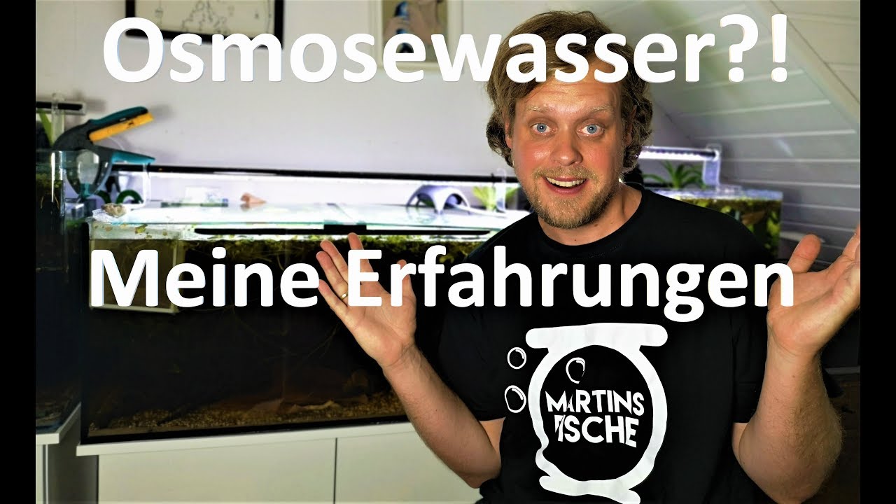 Osmosewasser im Aquarium?! - Meine Erfahrungen