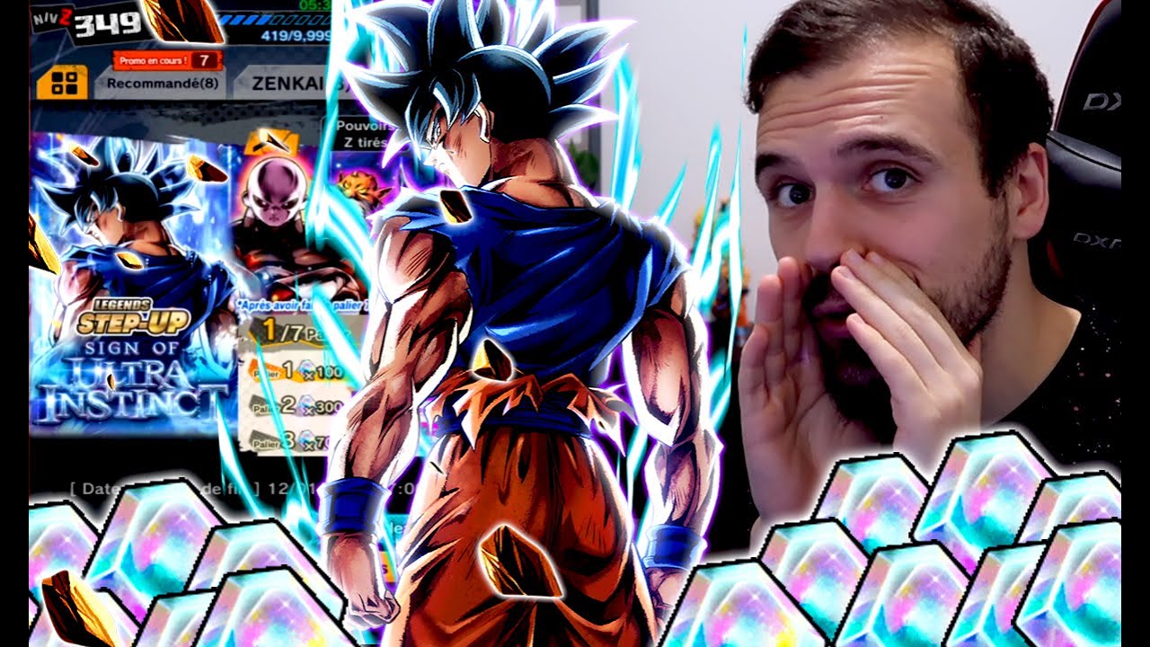 ULTRA INSTINCT ! INVOCATION 20 000 CC GOKU MIGATTE & JIREN ! DB LEGENDS