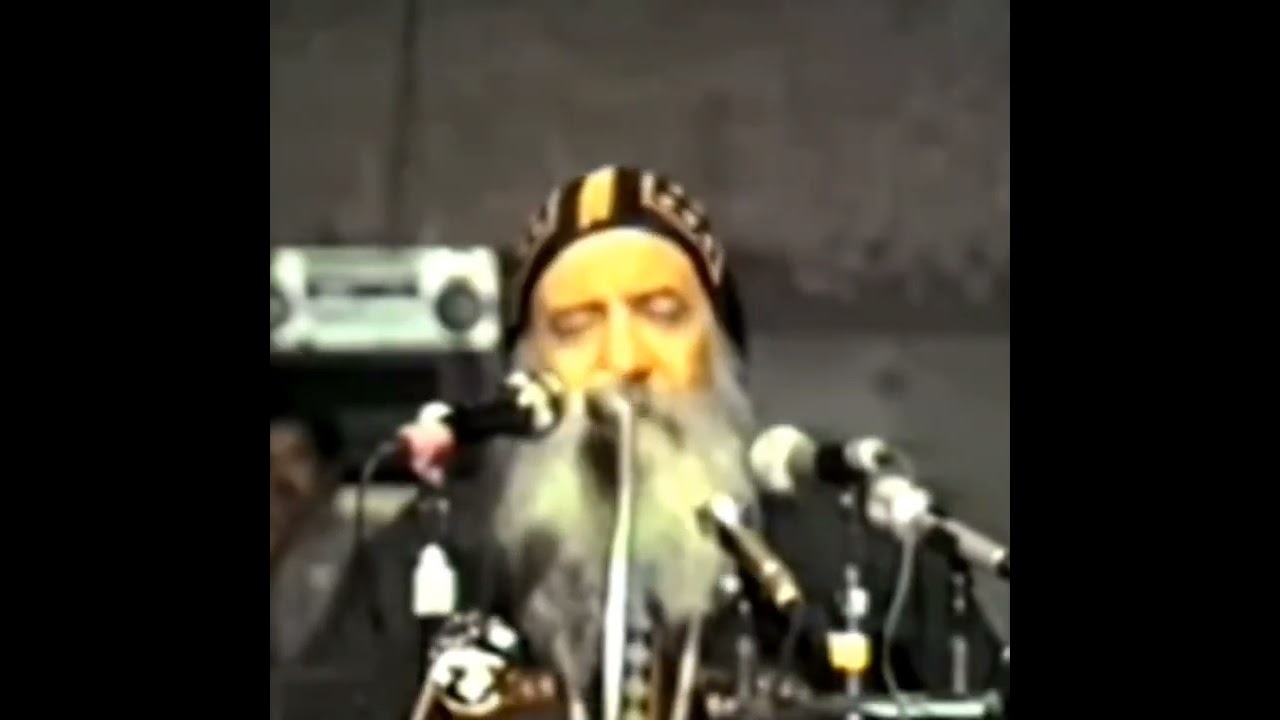 البابا شنودة ( قال الربُّ لربّي...  )
