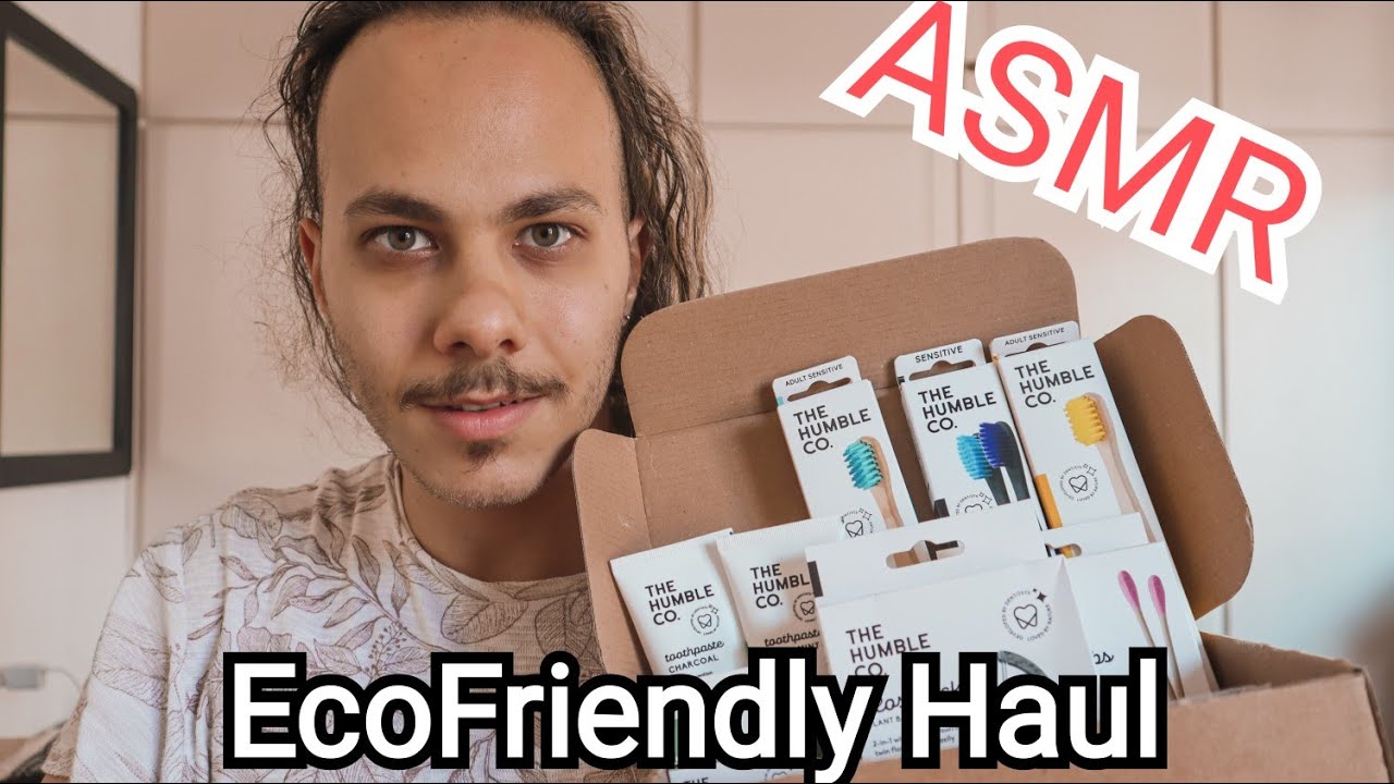 Greek ASMR | Ελληνικό ASMR | Haul : Οικολογικά Προϊόντα (2)