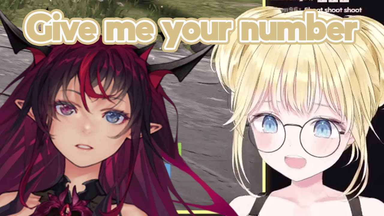 Ame flirting with IRyS