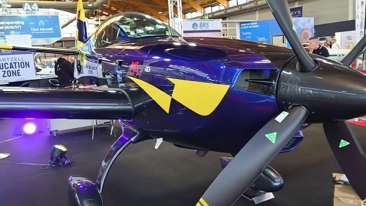 This Is the Plane That Draws in the Sky! - EXTRA 330 NG - Aero Friedrichshafen 2025