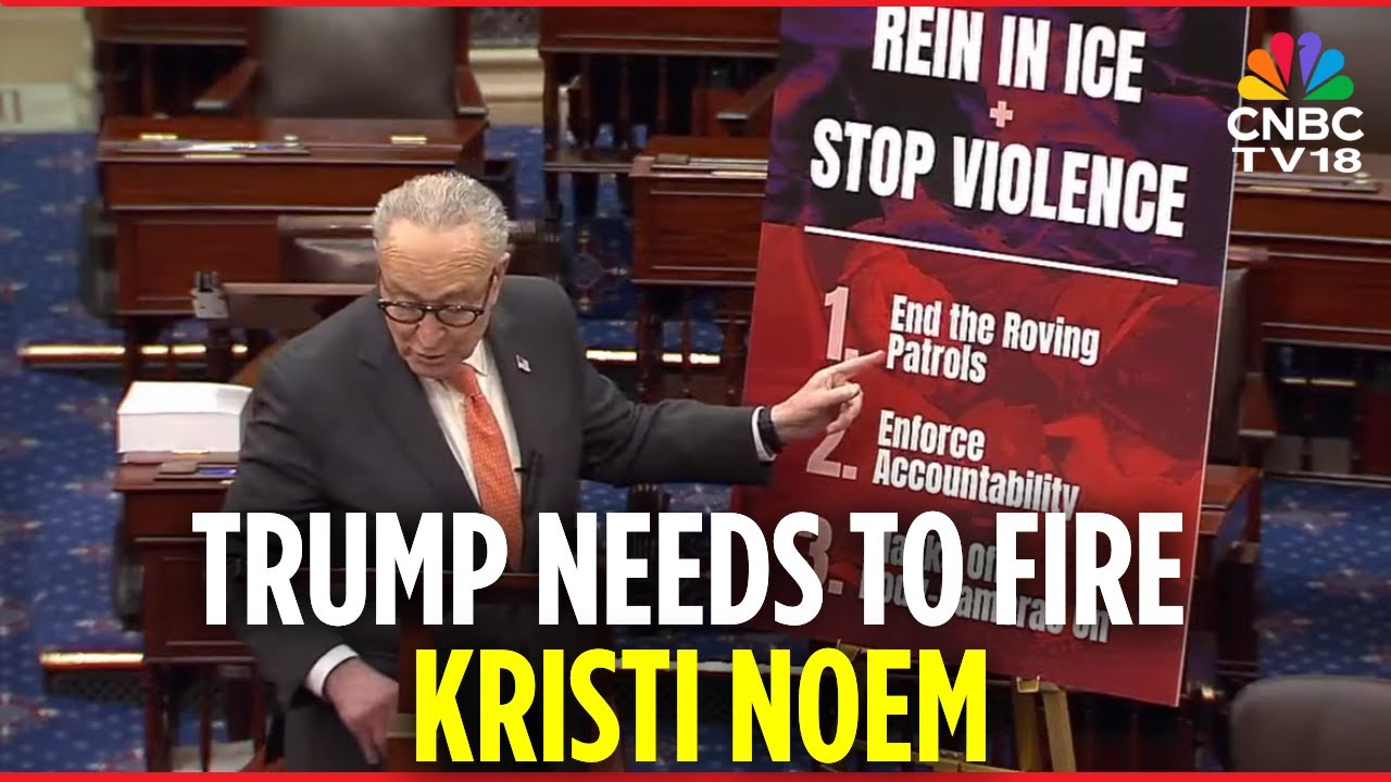 “THIS WAS UNLEASED BY DONALD TRUMP”: Sen. Chuck Schumer Lashes Out at ICE Shooting Minneapolis |N18G