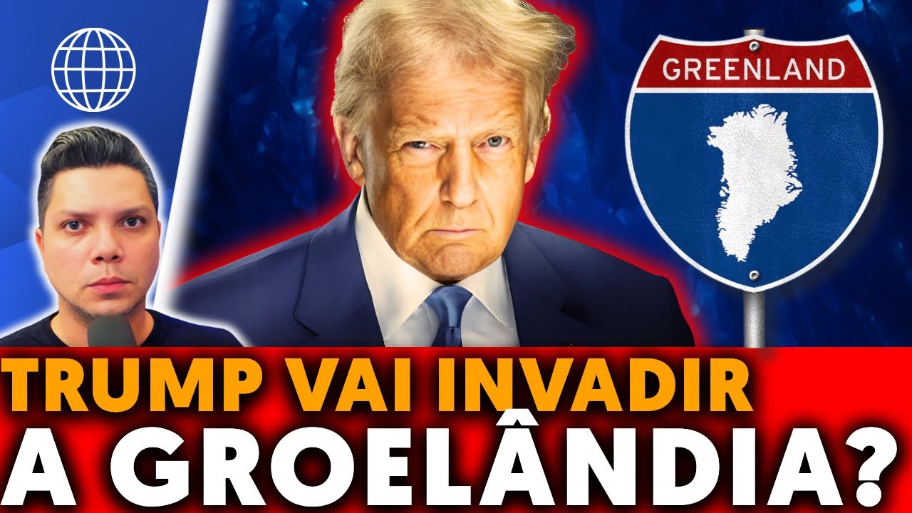TRUMP VAI INVADIR A GROELÂNDIA?