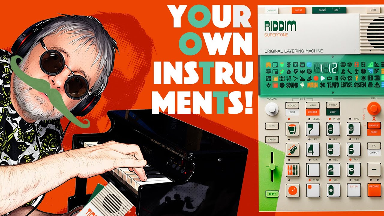 Make your own Instruments for Riddim EP-40
