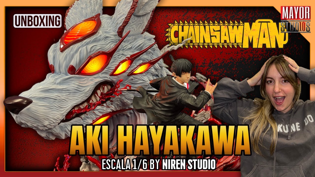 Aki Hayakawa 1/6 by Niren Studios! Chainsaw Man 💥 Unboxing y review de esta espectacular pieza