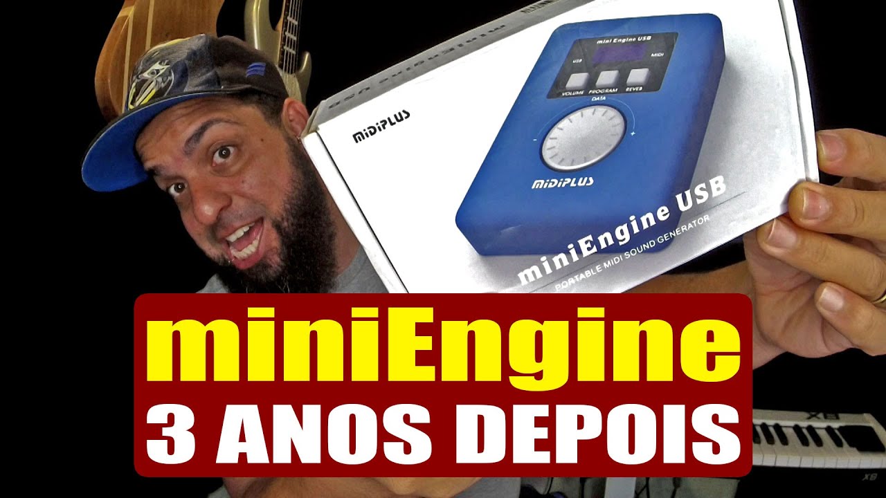 MIDIPLUS miniEngine Resenha Após 3 anos. | Tudo Sobre Teclado Musical