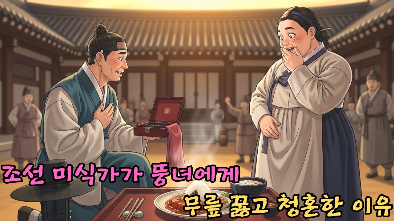 조선 제일 미식가가 뚱녀 순덕에게 무릎 꿇고 청혼한 이유 | 야담·민담·전설·옛날이야기·오디오북