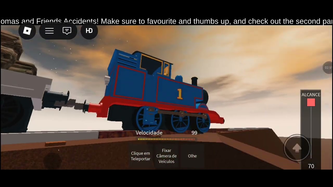 Thomas e Seus Amigos problemas podem acontecer