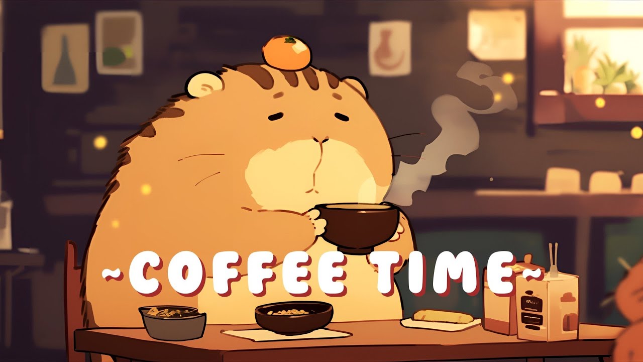 Capybara Chill Radio - Calming Beats & Melodies ~ Dreamy Vibes ~ 🎵 💫 | Study Aid