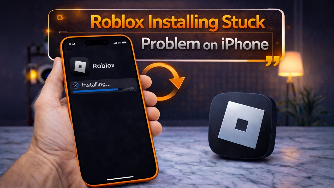 Исправлена ​​проблема зависания при установке Roblox на iPhone | Проблема с установкой Roblox в A...