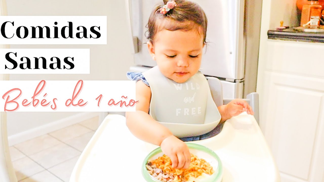 LO QUE COME MI BEBE DE 1 AÑO|COMIDAS SANAS PARA BEBES|DESAYUNO|ALMUERZO|SNACKS|CENA
