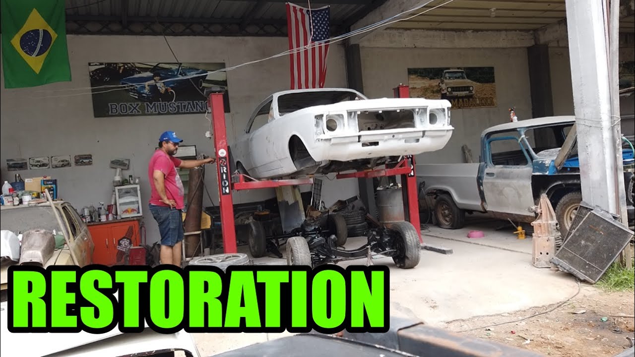 Restoration of Chevrolet Opala SS doors.