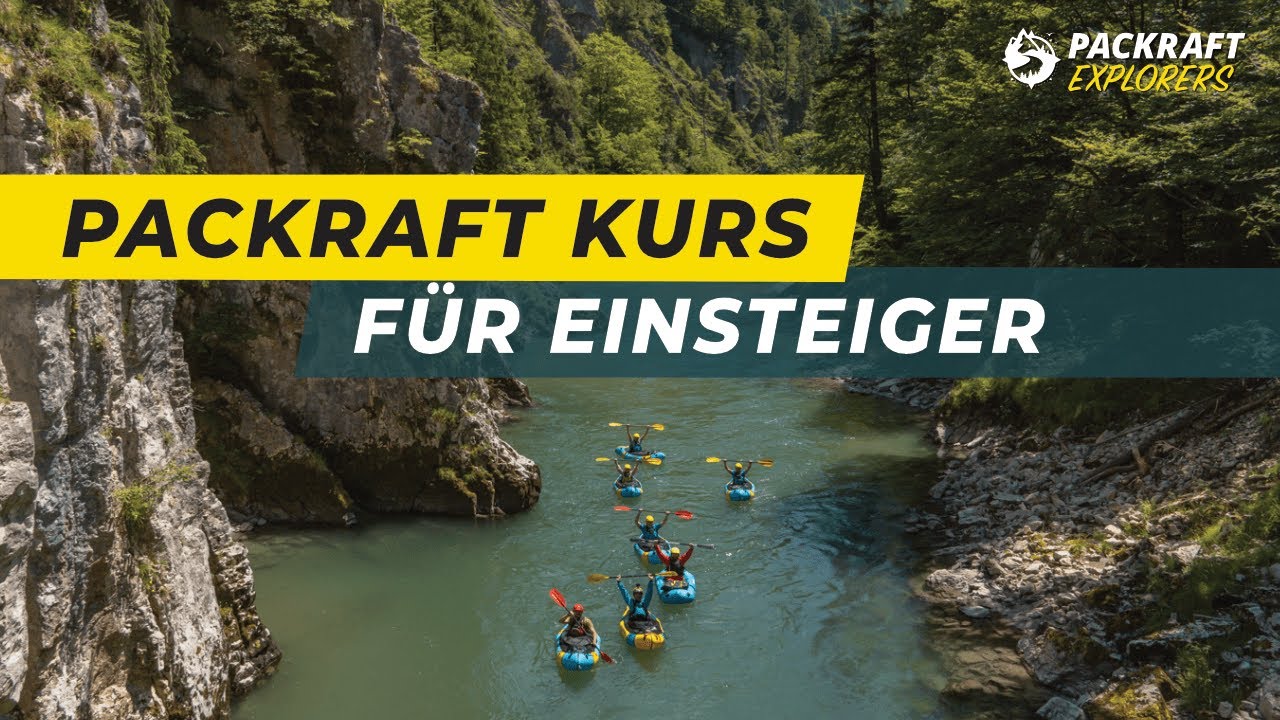 2022 – Packraft Kurs für Einsteiger auf der Tiroler Ache (Chiemgau, Bayern)