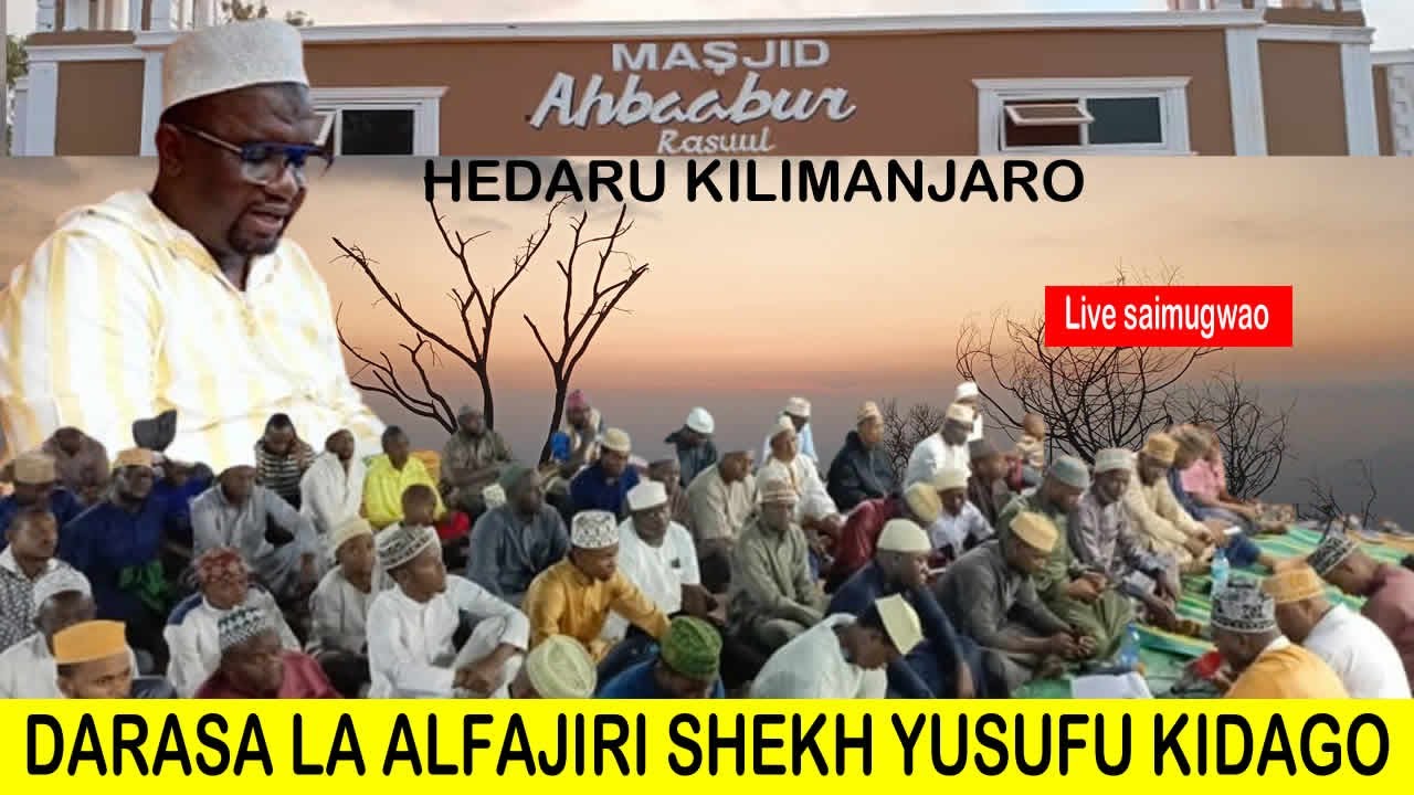 LIVE :🔴 LIVE DARASA LA ALFAJIR KUTOKA HEDARU KWA SHEKH YUSUF KIDAGO LEO IJUMAA NOV 1 2024