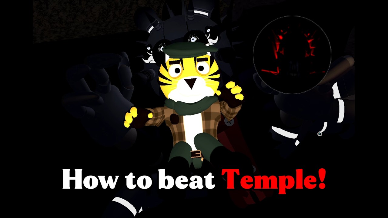 How to escape Temple in Piggy The Robotic Apocalypse!