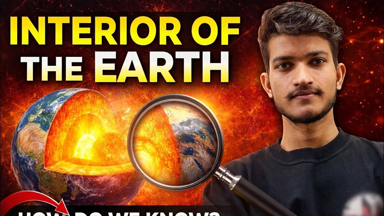 Inside the Earth Explained in Depth | Crust, Mantle & Core for UPSC & State PCS | Physical Geography