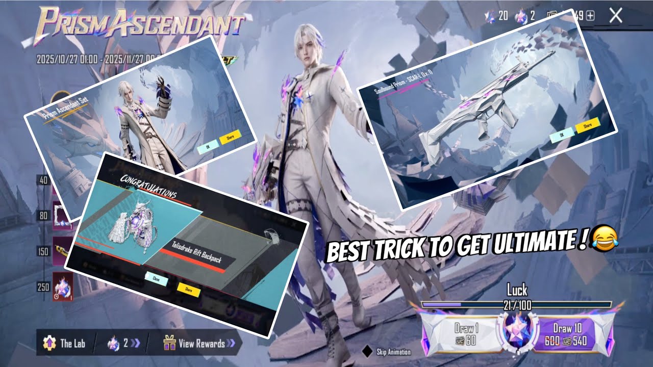😍PRISM ASCENDANT ULTIMATE SET CRATE OPENING 🔥 BEST TRICK 