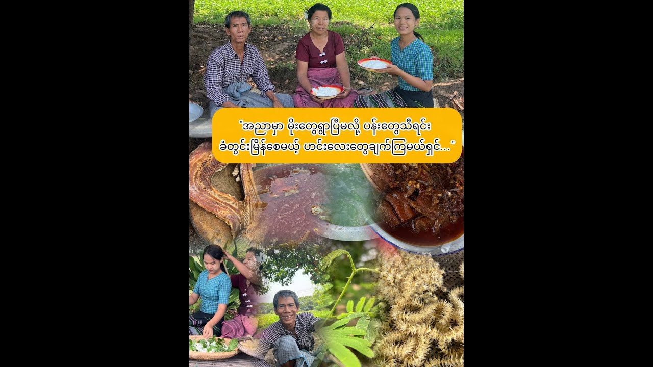 “ပန်းတွေသီရင်း ခံတွင်းမြိန်မယ့်ဟင်းလေးတွေချက်ကြမယ်..”