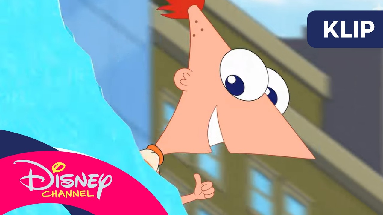 🌞 Letni tor saneczkowy | Fineasz i Ferb | Disney Channel Polska